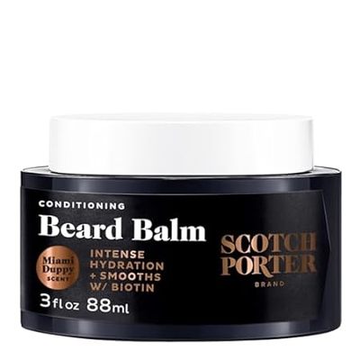 Scotch Porter Conditioning Beard Balm – Smooth， Shape， Mo