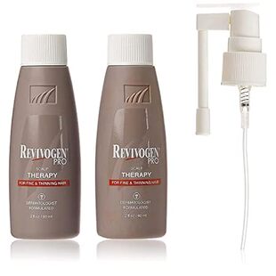 Revivogen PRO Scalp Therapy Two-Month Kit， Thicker and Fu