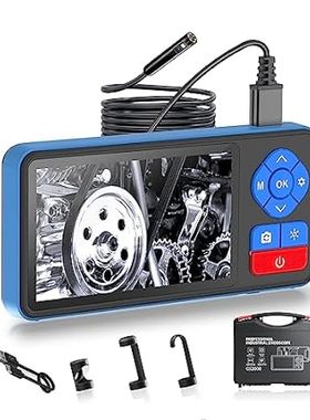 Weyfinko Endoscope Camera with Lights， 4.5 Screen Boresc