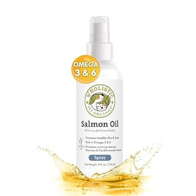 Wholistic Pet Organics Salmon Oil: Deep Sea Wild Alaskan