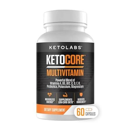 Ketolabs Ketocore Keto Vitamins | Keto Multivitamin for W