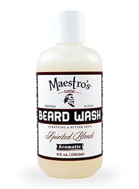 Maestro's Classic BEARD WASH | Anti-Itch， Deep Cleaning，