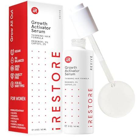 iRESTORE Scalp Serum | Hair Growth Serum for Women Men |