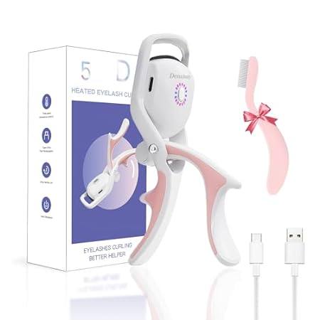 Heated Eyelash Curler， Denabuty Electric Eyelash Curlers