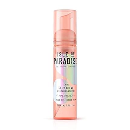 Isle of Paradise Glow Clear Self Tanning Mousse - Color C