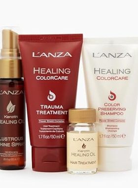 L'ANZA Mini Must Haves Kit， Healing ColorCare for Damaged