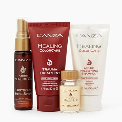 L'ANZA Mini Must Haves Kit， Healing ColorCare for Damaged