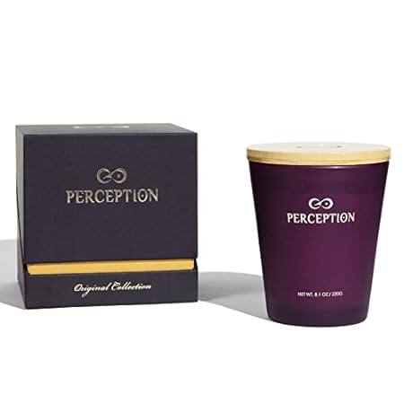 PERCEPTION AROMAS Luxury Scented Candle | Lavender Vanill