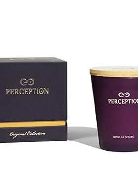 PERCEPTION AROMAS Luxury Scented Candle | Lavender Vanill