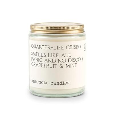 Anecdote Candles ‘Quarter-Life Crisis’ Coconut Soy Wax Ca