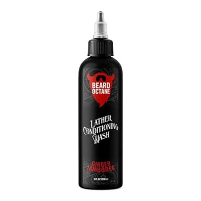 Beard Octane: Ginger Jamboree Beard Wash - 8 oz Beard Sha