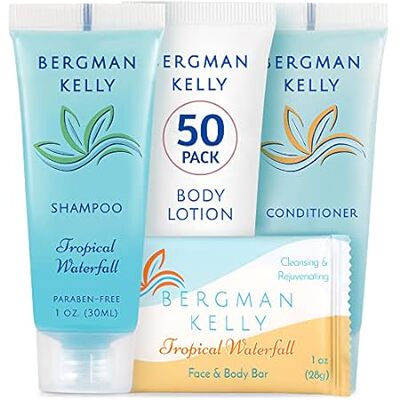 BERGMAN KELLY Hotel Toiletries Bundle (Tropical Waterfall