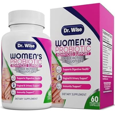 Dr. Wise Women's Probiotic 50 Billion CFU - Triple Action