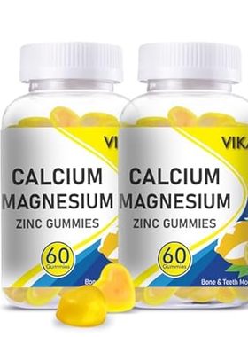 Calcium Magnesium Zinc Gummies with High Absorption Plant