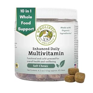 Wholistic Pet Organics: Multivitamin Chews for Dogs Organ