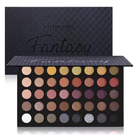 Professional Neutral Eyeshadow Makeup Palette， 40 Pigment