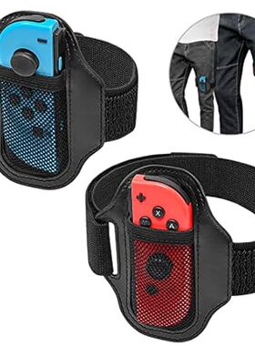 [2 Pack] Leg Strap for Nintendo Switch Sports Play Soccer