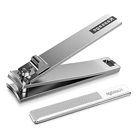 Kaasage Nail Clipper and File - Professional Stainless St