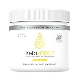 K1000 Keto Lyte Hydrat Powder Lemonade Electrolyte