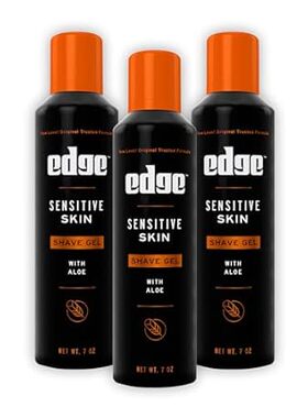 Edge Shaving Gel for Men， 7oz， 3 Pack Mens Shave Gel with