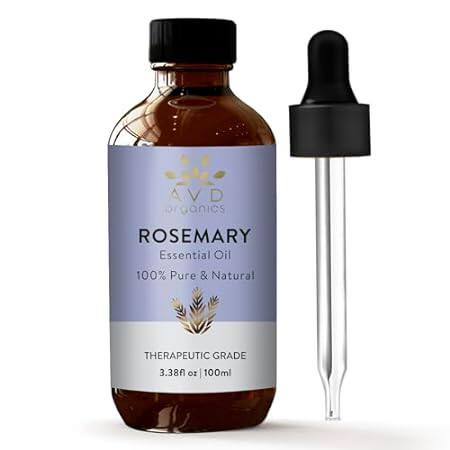 Rosemary Oil for Hair Growth - 100% Pure and Natural Rose