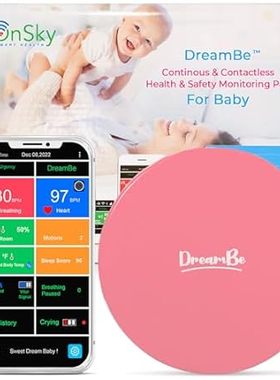 DreamBe-1 Contactless Smart Baby Breathing Monitor， Realt