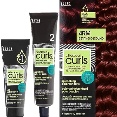 All About Curls 4RM Berry-Go-Round (Light Brown - Violet-图片