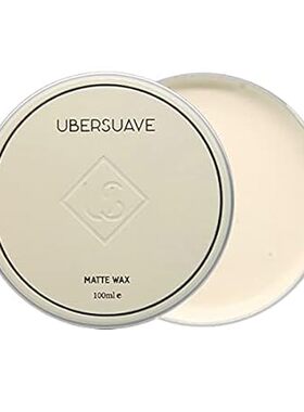 ubersuave | Matte Wax Pomade For Men | Long-Lasting Stron