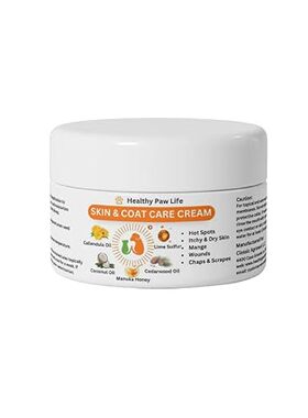 Skin and Coat Care Ointment for Pets - Itchy or Dry Skin，