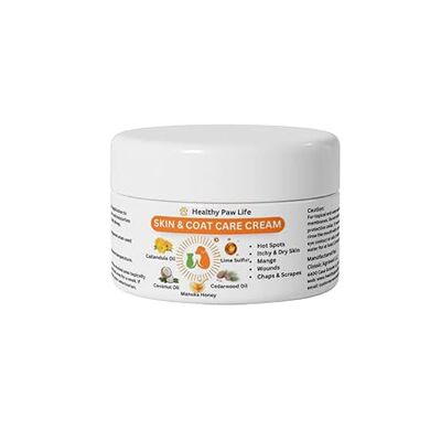 Skin and Coat Care Ointment for Pets - Itchy or Dry Skin，