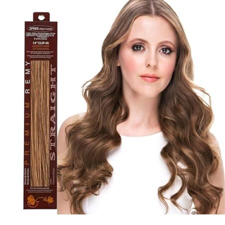 MOTHERS DAY COUPON!! EURONEXT Clip in hair extensions， 10