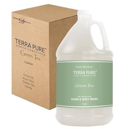 Terra Pure Hotel Body Wash/Hand Soap | One Gallon | Desig