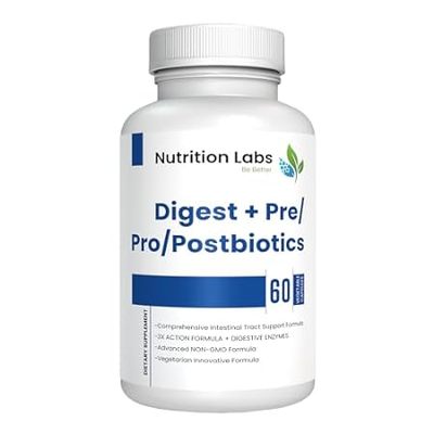 Nutrition Labs Probiotics for Women and Men Prebiotics， P