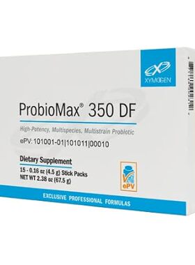 XYMOGEN ProbioMax 350 DF - Dairy-Free， High Potency 350 C