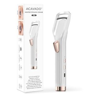 Heated Eyelash Curler Premium PRO，8-10s Heating Up， Natur