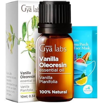 Gya Labs Vanilla Essential Oil for Diffuser - 100% Natura