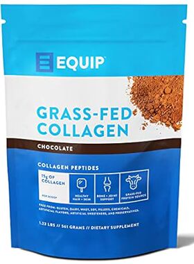 Equip Foods Grass Fed Collagen Powder -100% Hydrolyzed Bo