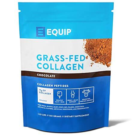 Equip Foods Grass Fed Collagen Powder -100% Hydrolyzed Bo