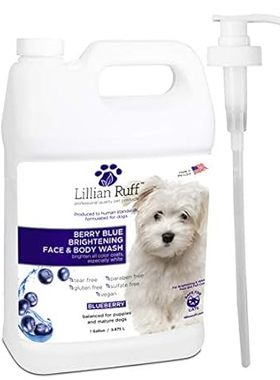 Lillian Ruff Berry Blue Brightening Face and Body Wash fo