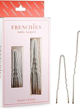 Frenchies Ultra Flocked Extra Soft French Twist Hair Pins