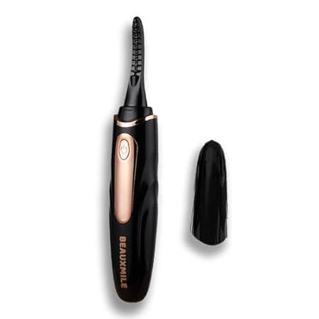 Heated Eyelash Curler for Long-Term Shaping， No Pinching，