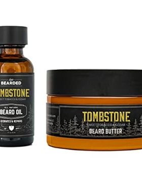 Live Bearded: Beard Oil and Beard Butter Grooming Kit - T