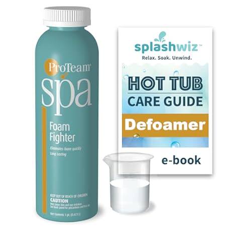 ProTeam Spa Foam Fighter - Spa Foam Eliminator Helps with