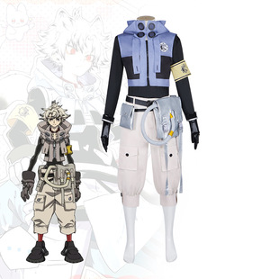 废渊战鬼路德cos服GACHIAKUTA骨头社路德cosplay动漫扮演服