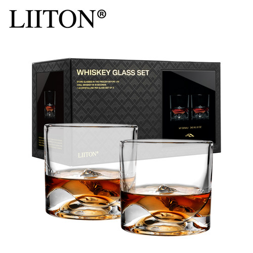 加拿大liiton德纳里山威士忌酒杯