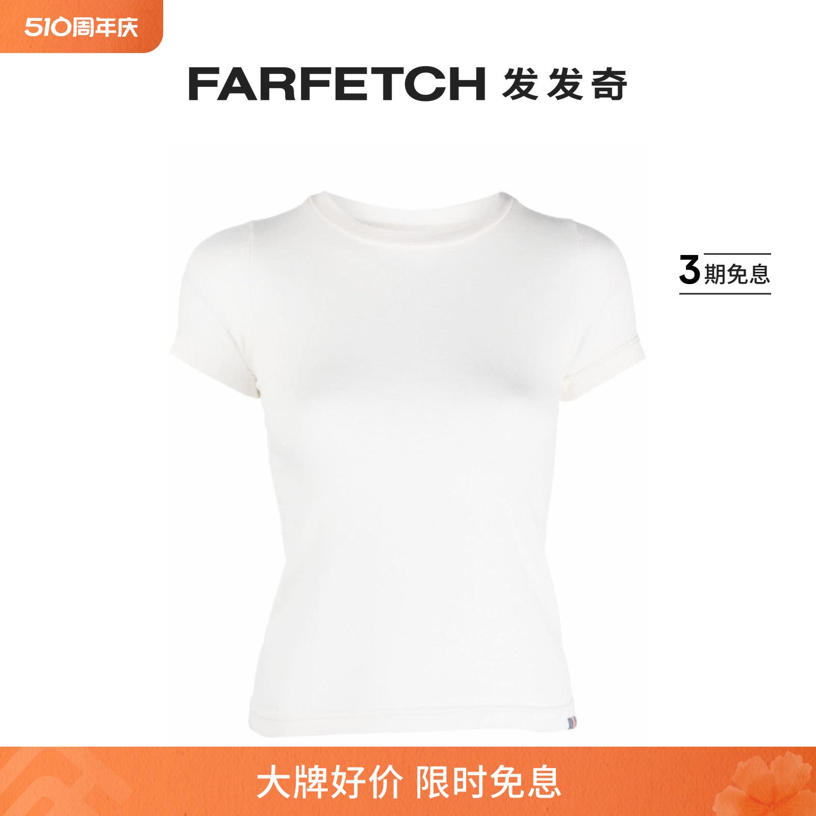 EXTREME CASHMERE X女士圆领短袖T恤FARFETCH发发奇