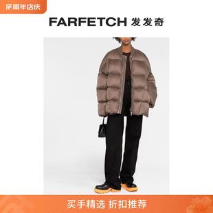 Rick Owens女士拉链填充夹克羽绒服FARFETCH发发奇