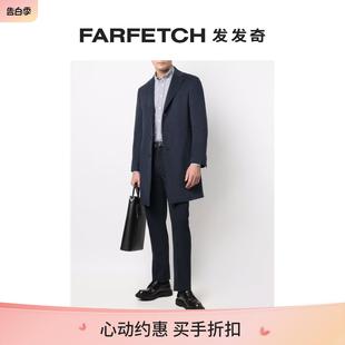 单排扣外套FARFETCH发发奇 Canali男士