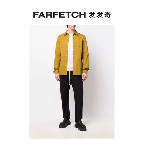 Мужская классическая хлопковая куртка Rick Owens в Интернет-магазине Farfetch.com