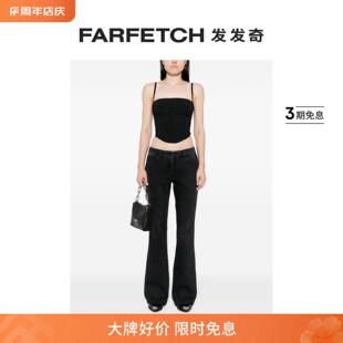 FARFETCH发发奇 喇叭牛仔裤 White女士5PKT Off